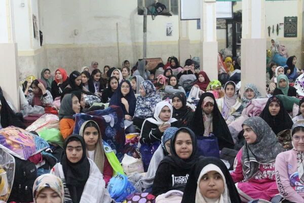 مراسم معنوی اعتکاف در مسجد الزهرا(س) قیامدشت