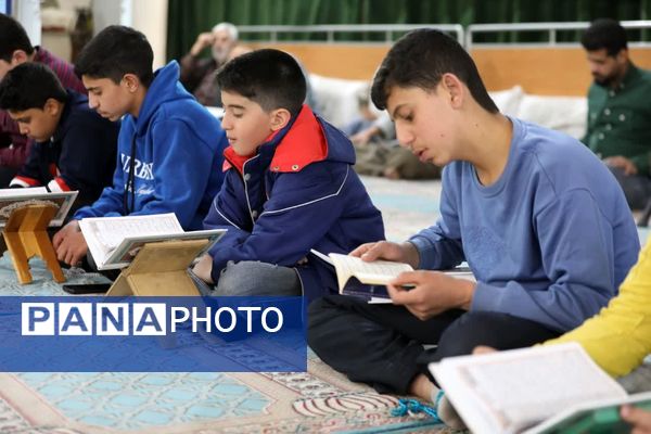 مراسم جشن و احیای نیمه شعبان در مسجدالرضا اشکذر