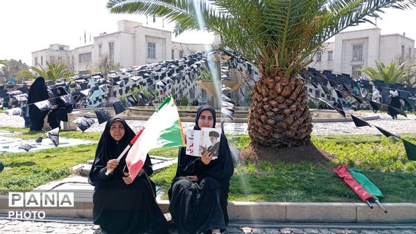 وداع با شهدای مدافع اقتدار وطن در شیراز