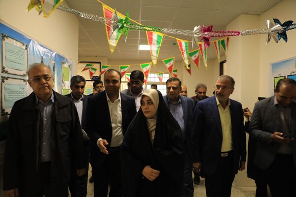آیین افتتاحیه دبستان دخترانه حضرت مهدی (عج) بندرعباس