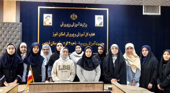 دومین جلسه کارگاه آموزشی دانش‌آموزخبرنگاران پانا ناحیه 2 کرج و فردیس