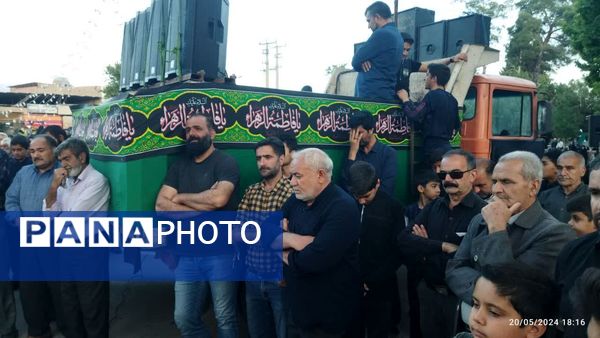 مردم ماهان عزادار رئیس‌جمهور شهید