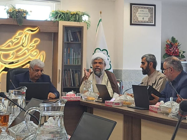 نشست خبری جانشین ستاد مردمی غدیر پردیسان قم با اصحاب رسانه 