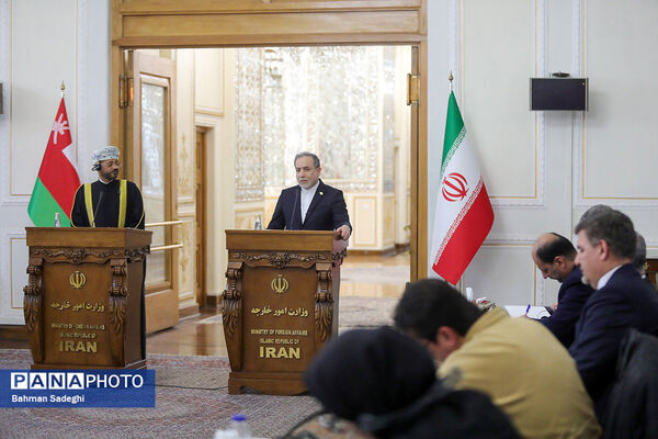 دیدار وزیر خارجه عمان با وزیر خارجه ایران