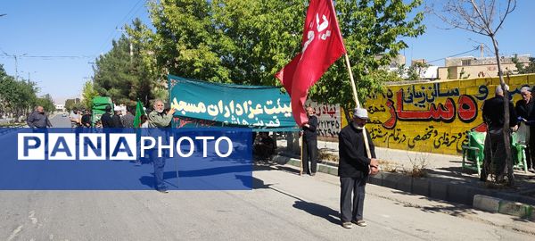 هیئت عزادارن مسجد قمر بنی هاشم شهرستان شیروان