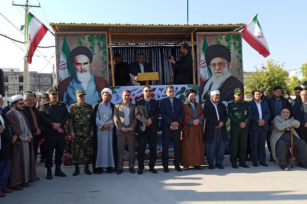 راهپیمایی پر شور ۲۲ بهمن در سرپل ذهاب 