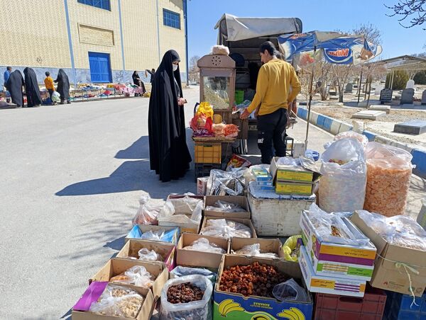 بازار شهر سفیددشت در آستانه عید نوروز