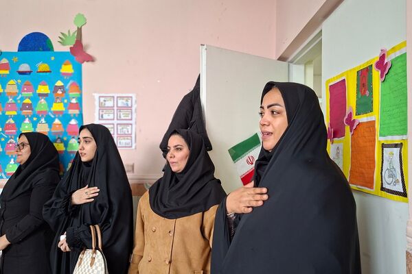 افتتاحیه طرح پژواک در کودکستان‌های قرچک