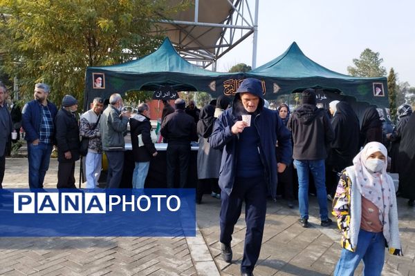 تجدید عهد با شهدا در رباط کریم