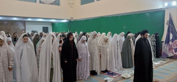 اعتکاف دانش‌آموزان در شهرستان ساوجبلاغ 