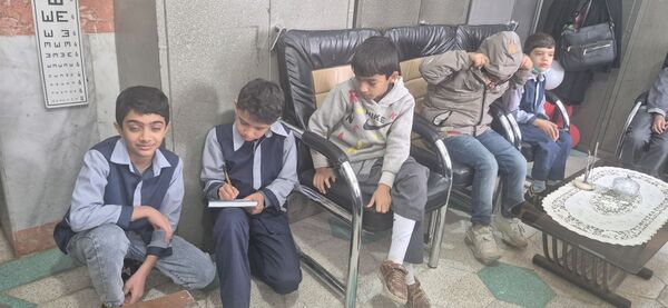جلسه توجیهی خبرنگاران دبستان نیما کاشمر