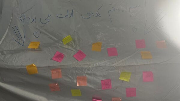 برپایی غرفه زنگ مدرسه در شهرستان محلات