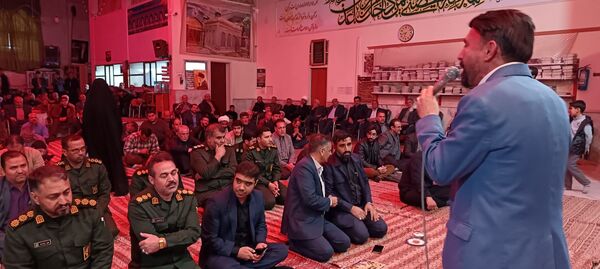 مراسم سینه زنی شهادت حضرت فاطمه زهرا (س)