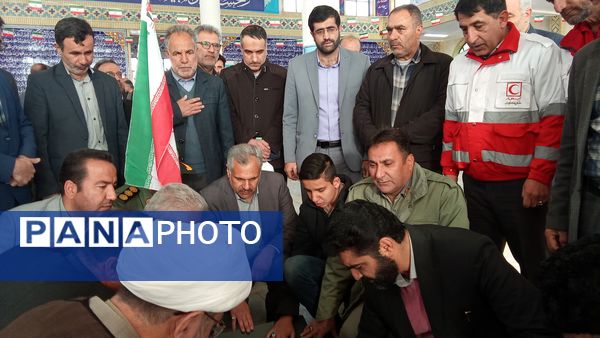 آیین افتتاحیه پروژه‌های شهرستان بن