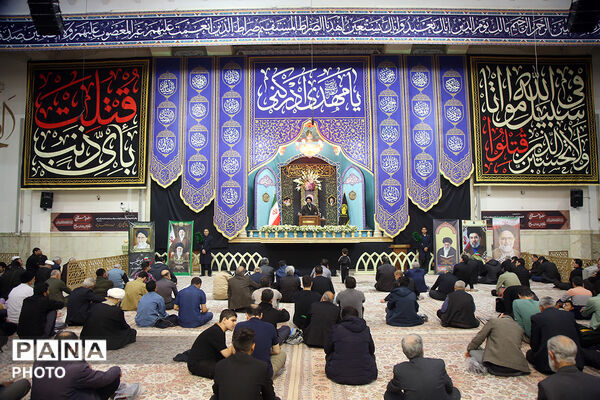 مراسم عزاداری سالروز تخریب قبور ائمه بقیع در حرم حضرت معصومه(س)