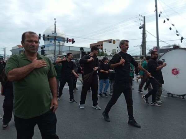 پیاده‌روی اربعین حسینی در محمودآباد