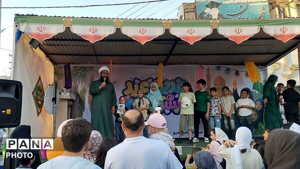 جشن بزرگ 2 کیلومتری غدیر در شهر هشتگرد