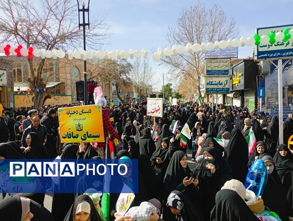  راهپیمایی بیست و دو بهمن در کاشمر