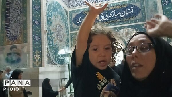 مراسم عزاداری در شب هفتم ماه محرم