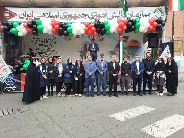 خروش ملت در روز قدس؛ حمایت بی‌وقفه از آرمان فلسطین