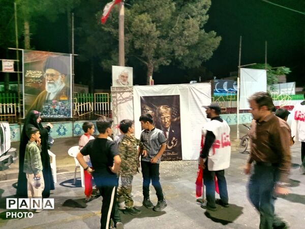 رمی جمرات با سنگ زدن به شیاطین زمان در کاشمر