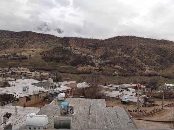 چشم‌انداز میانکوه در باران