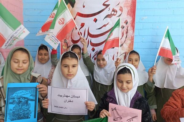 طنین زنگ انقلاب در مدارس شهرستان شهریار 