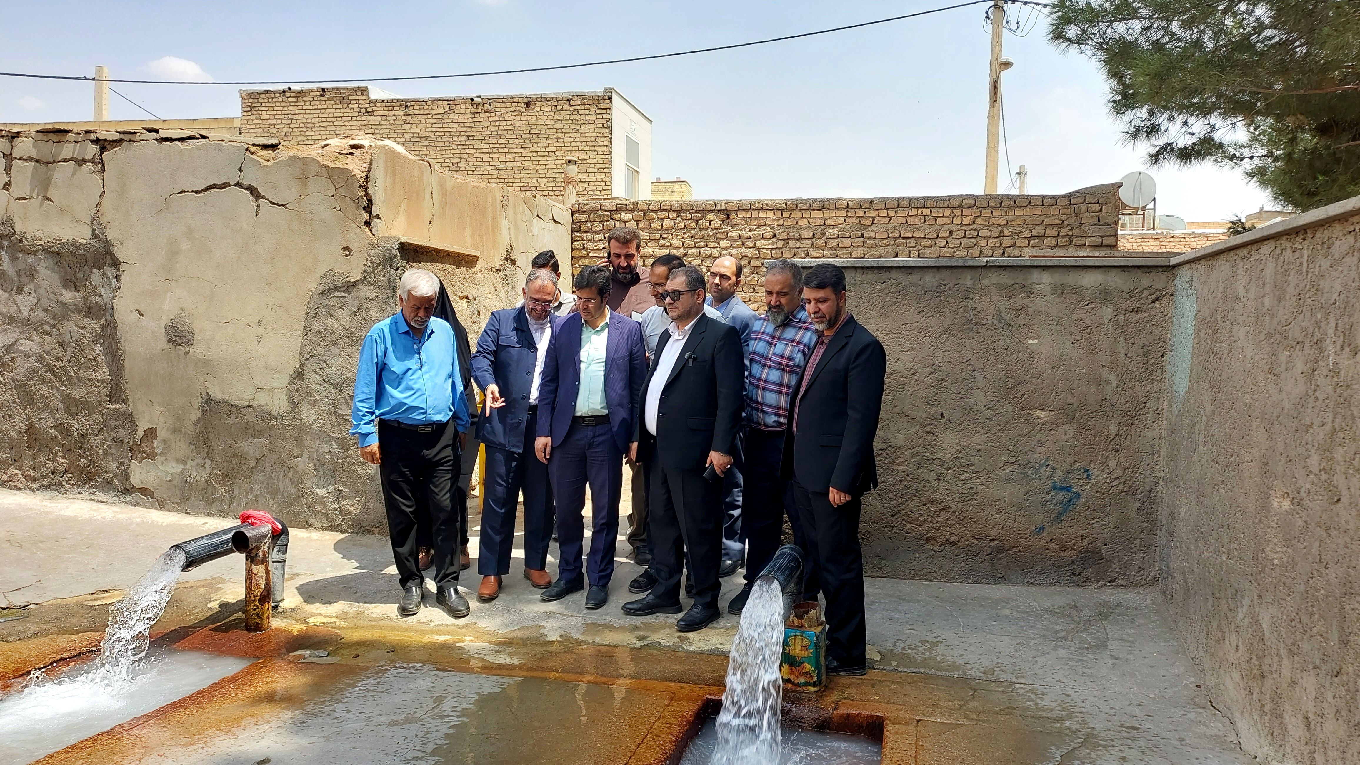 بازدید مدیرکل میراث فرهنگی استان اصفهان از اماکن تاریخی حبیب‌ آباد