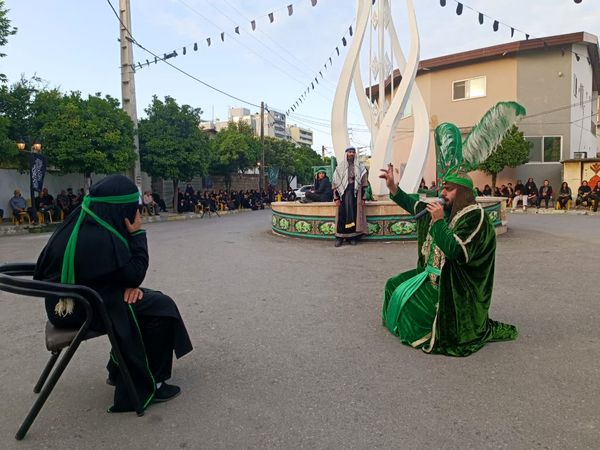 آیین شبیه‌خوانی در ایزدشهر