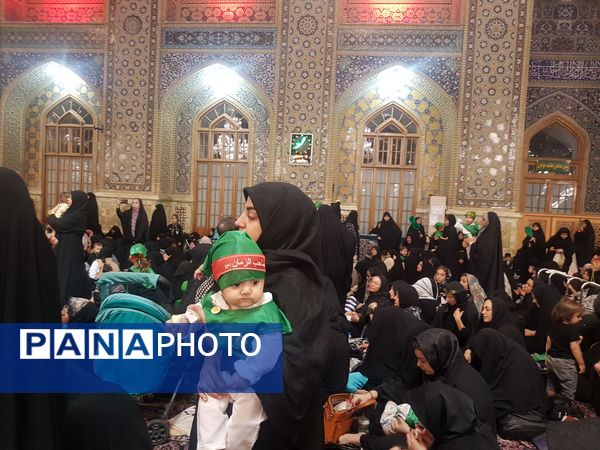 برگزاری بزرگترین اجتماع شیرخوارگان حسینی در حرم مطهر رضوی