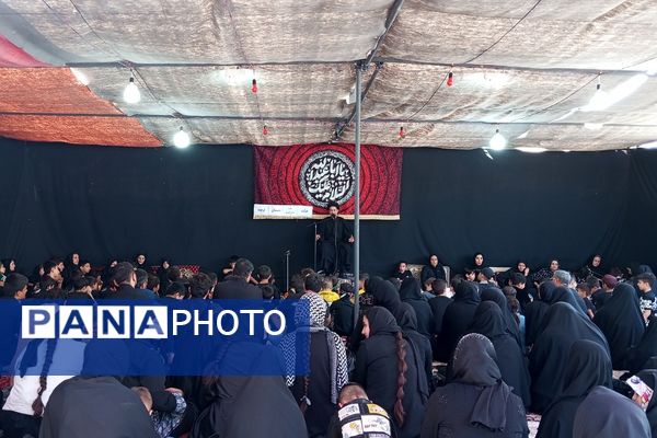 سوگواری سیدالشهدا در دبستان تربیت نصیر شهر