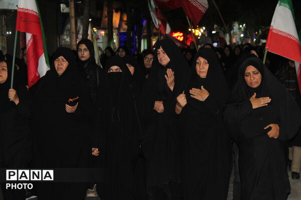 دسته عزاداری ماه محرم همراه با تجمعات شبانه
