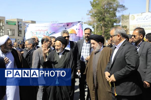 راهپیمایی روز قدس در خراسان جنوبی