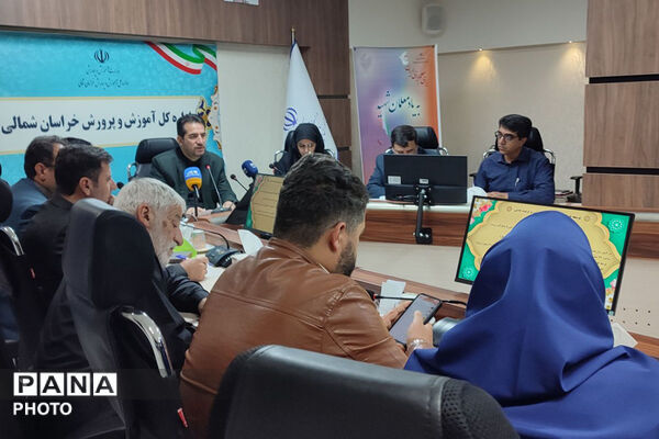 نشست خبری مدیرکل آموزش پرورش خراسان شمالی به مناسبت هفته معلم 