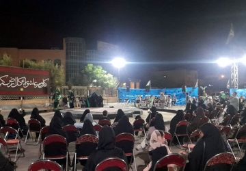 مراسم تعزیه‌خوانی حضرت علی‌اکبر(ع) در شهرستان گرمسار