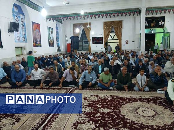 یادواره شهدا شهر کندر شهرستان خلیل‌آباد