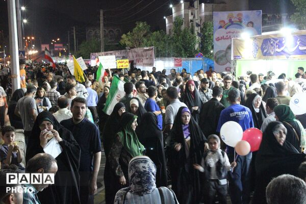 جشن بزرگ کیلومتری عید غدیر در کرج