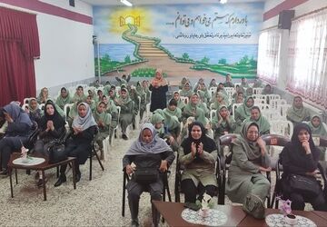 گرامیداشت ولادت امام حسن عسکری در دبستان استثنایی میلاد نیشابور