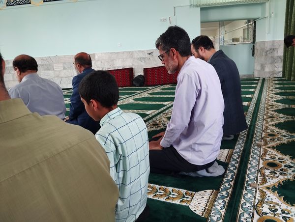 موکب دبیرستان ناصر در آموزش  و پرورش ناحیه ۷