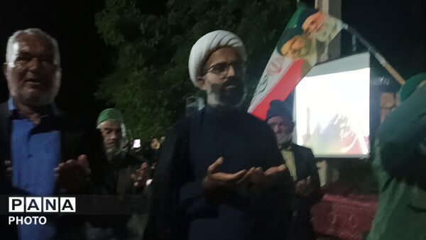 عزاداری مردم حسینی شهر بار