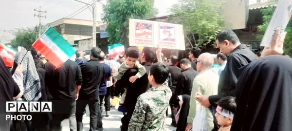برگزاری پرشور راهپیمایی روز قدس در لارستان 