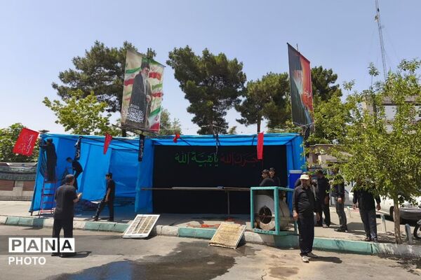 پذیرایی و مهمان نوازی مردم چهاردانگه از زائران و محبان رهبر شهید
