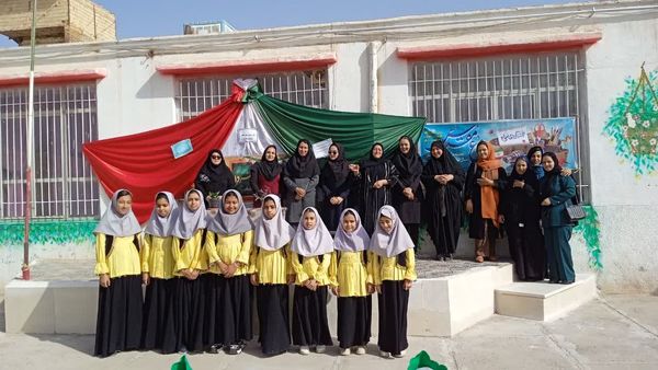 نوگلان کلاس اولی روستای فدافن ، اولین روز مدرسه را جشن گرفتند