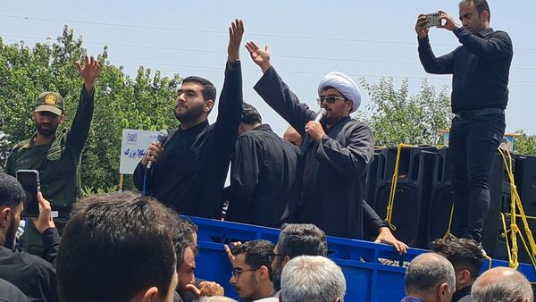 قائمشهر به سوگ شهید محمد حیدری قادیکلایی