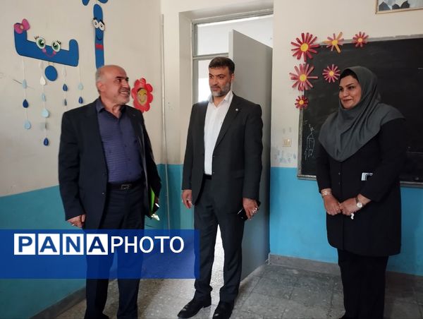 مانور بازگشایی مدارس در میاندورود