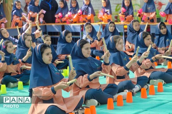 افتتاح طرح «شمیم و سپاس» در دبستان عطر دانش قرچک