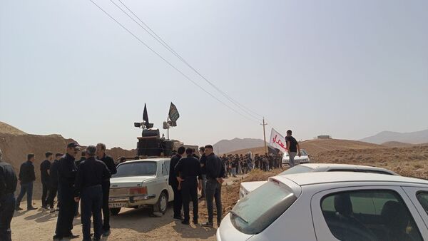 عزاداری مردم روستای جلماجرد در تاسوعای حسینی