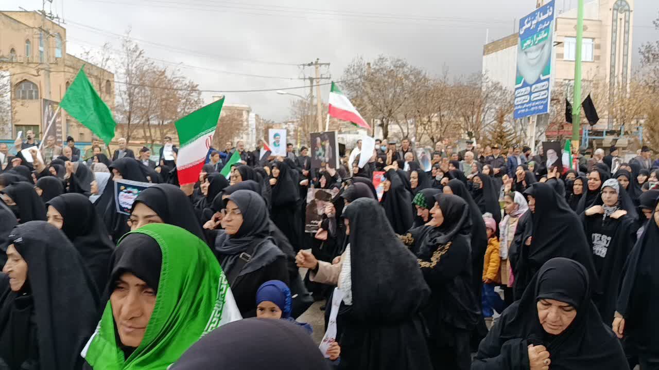 حضور پرشور مردم نورآباد دلفان در راهپیمایی روز جهانی قدس