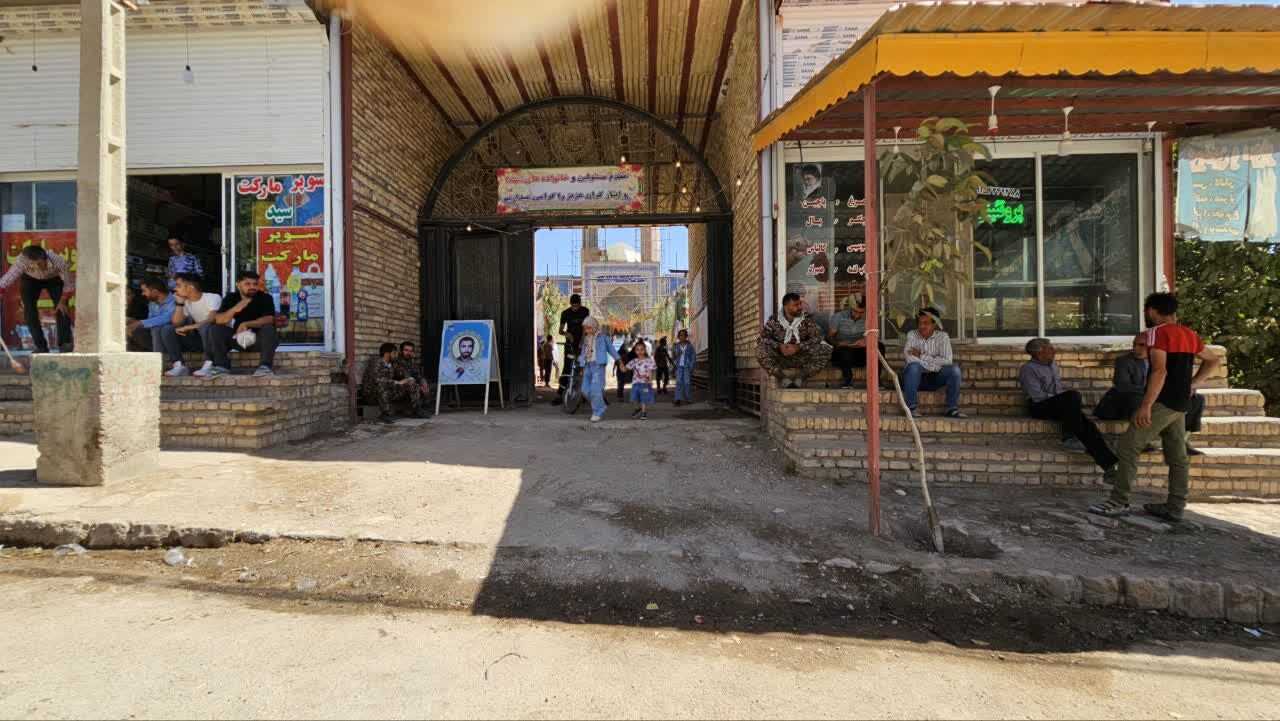 یادواره شهدا در روستای خرق شهرستان شیروان 