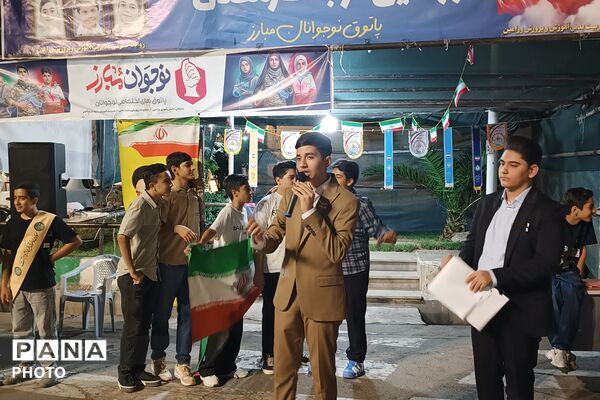 از تفسیر نهج‌البلاغه تا شورِ رجزخوانی، ضیافت دانش‌آموزان مدرسه نمونه رشد در موکب آموزش و پرورش